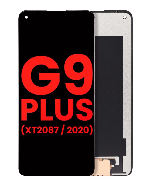 Display LCD completo senza Frame per Motorola Moto G9 Plus (XT2087 / 2020) (Aftermarket Plus) (tutti i colori)