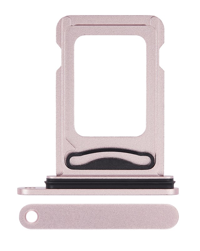 Carrellino doppia SIM per iPhone 15 / 15 Plus (Rosa)