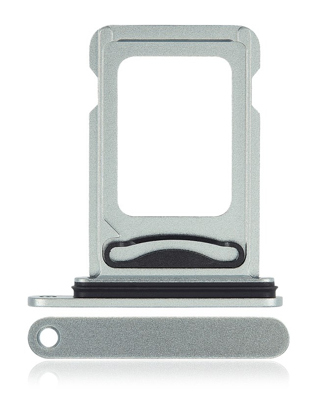 Carrellino doppia SIM per iPhone 15 / 15 Plus (Verde)