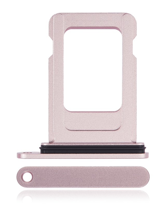 Carrellino SIM singola per iPhone 15 / 15 Plus (Rosa)