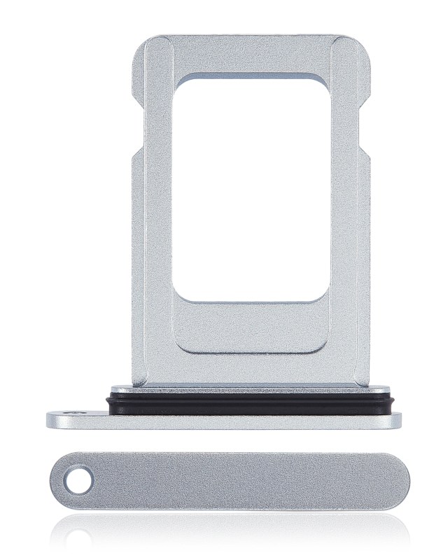 Carrellino SIM singola per iPhone 15 / 15 Plus (Blu)
