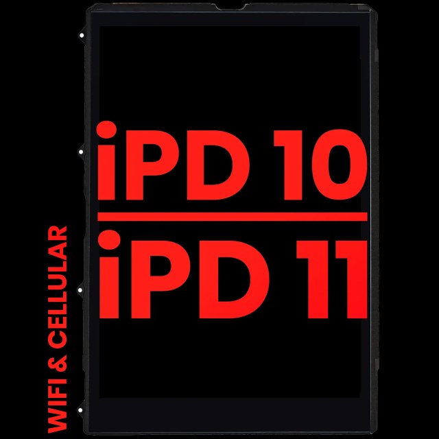 Display LCD completo per iPad 10 (2022) / iPad 11 (2025) (WiFi / Cellular) (Aftermarket Plus)