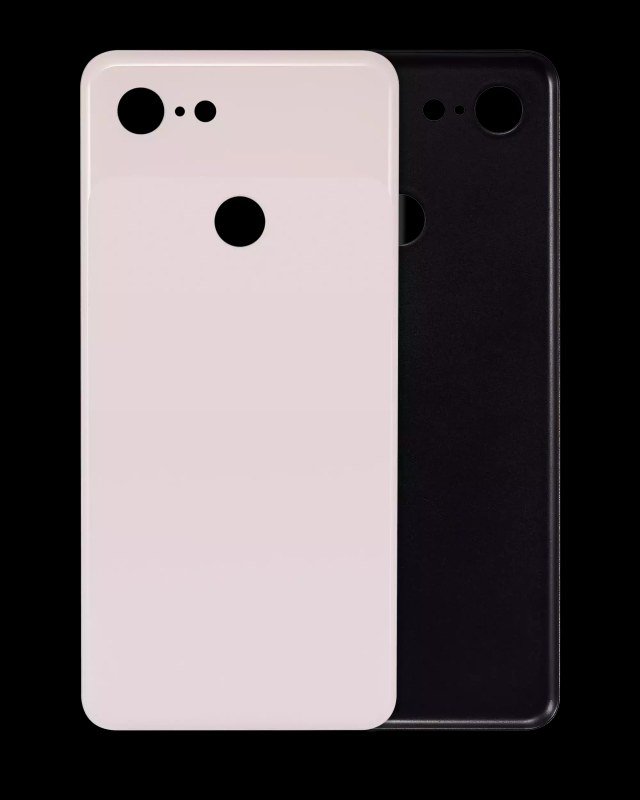 vetro cover posteriore per Google Pixel 3 (Rosa)