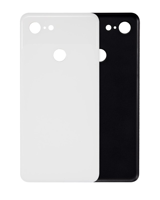 vetro cover posteriore per Google Pixel 3 (Trasparentely Bianco)