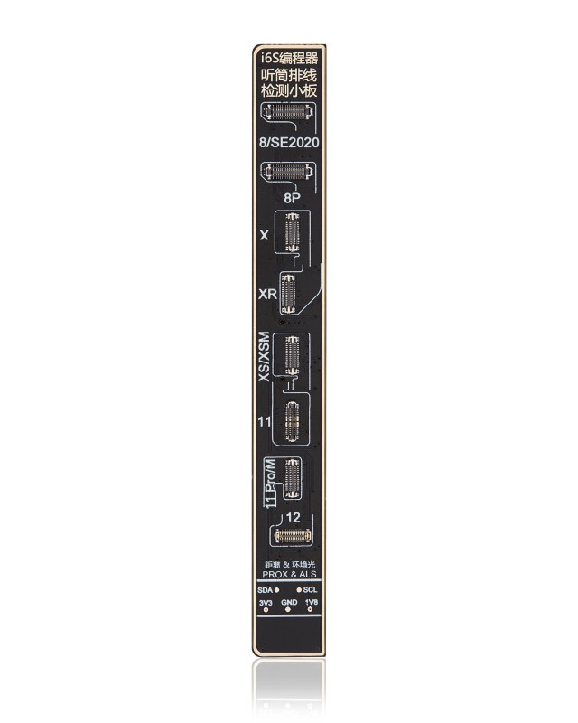 i6S -Sensore prossimità Programming Scheda per iPhone 8 to 12 Pro Max (I2C)