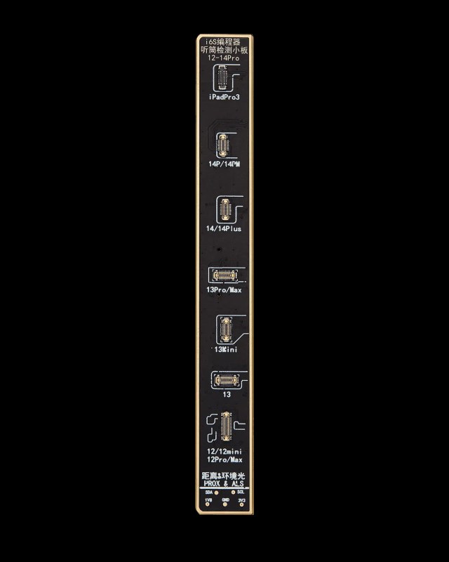 i6S -Sensore prossimità Programming Scheda per iPhone 12 to 14 Series (I2C)