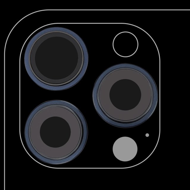 Lente fotocamera posteriore con staffa e Cornice per iPhone 15 Pro Max (3 set pezzi) (Premium) (Titanio blu)