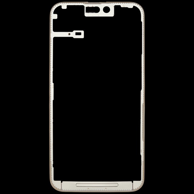 LCD Frame senza Glue compatibile per iPhone 15 Pro Max (5 pezzi) (OCA Master)
