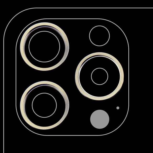 Cornice fotocamera posteriore Ring Only per iPhone 15 Pro Max (Titanio naturale) (3 set pezzi)