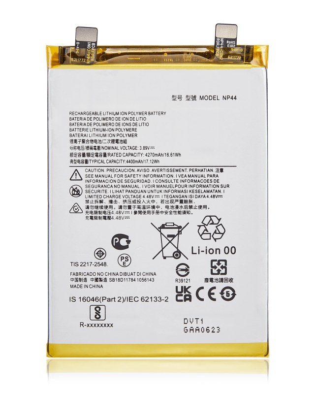 Batteria di ricambio per Motorola Moto Edge 40 (XT2303-3 / 2023) / Edge 2023 (NP44)