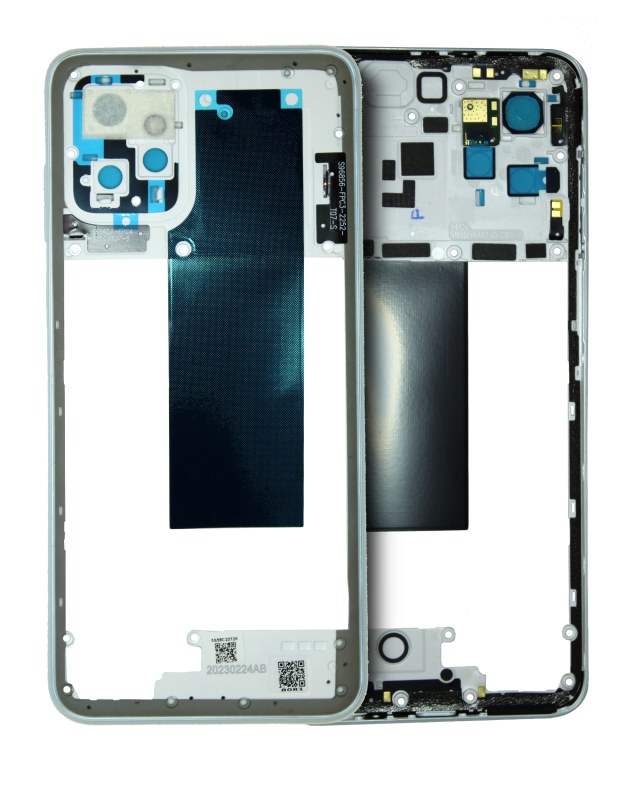 Mid - Scocca per Motorola Moto G Power 5G (XT2311 / 2023) (Service Pack) (Bright Bianco)