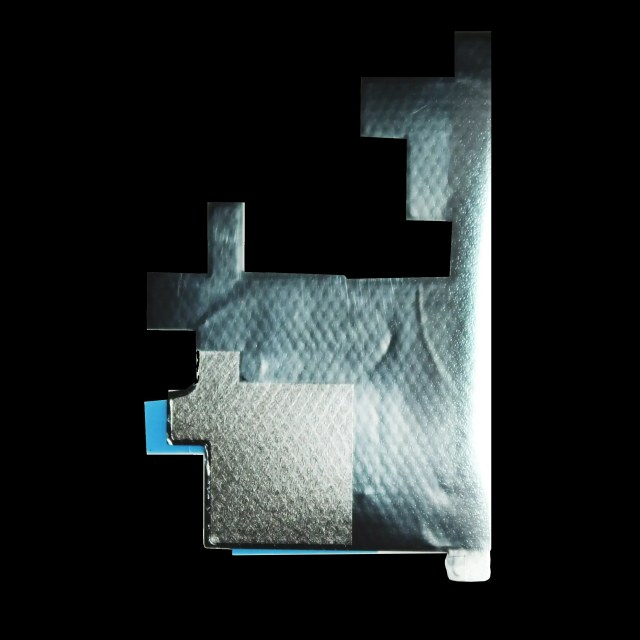 Cover posteriore Grafite schermatura termicaing Film per Motorola Thinkphone (XT2309 / 2023) (Service Pack)