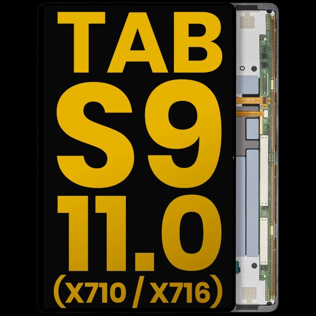 Display OLED completo senza Frame per Samsung Galaxy Tab S9 11.0" (X710 / X716) (2023) (Refurbished) (tutti i colori)