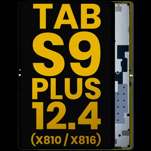 Display OLED completo senza Frame per Samsung Galaxy Tab S9 Plus 12.4" (X810 / X816 ) (2023) (Refurbished) (tutti i colori)