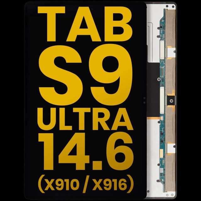 Display OLED completo senza Frame per Samsung Galaxy Tab S9 Ultra 14.6" (X910 / X916) (2023) (Refurbished) (tutti i colori)