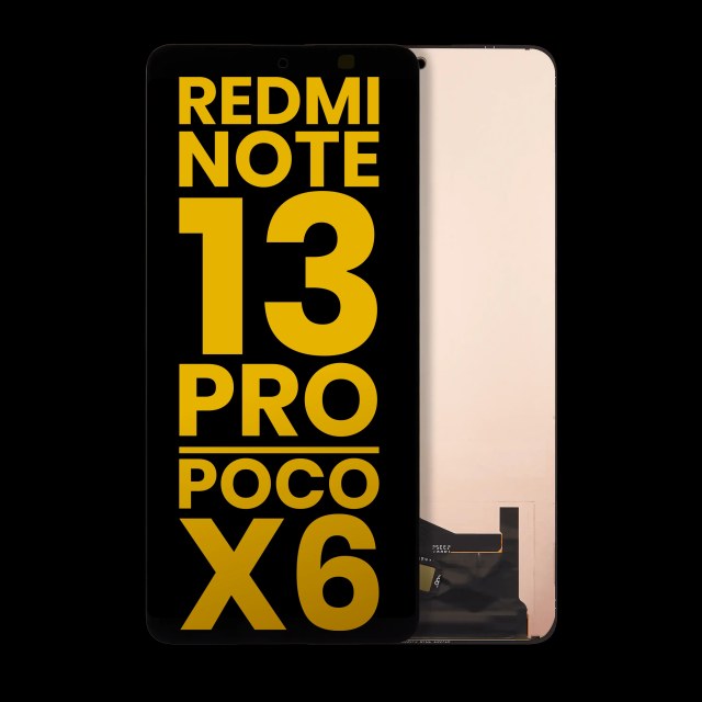 Display OLED completo senza Frame per Xiaomi Redmi Note 13 Pro 5G / Xiaomi Poco X6 5G (Refurbished) (tutti i colori)
