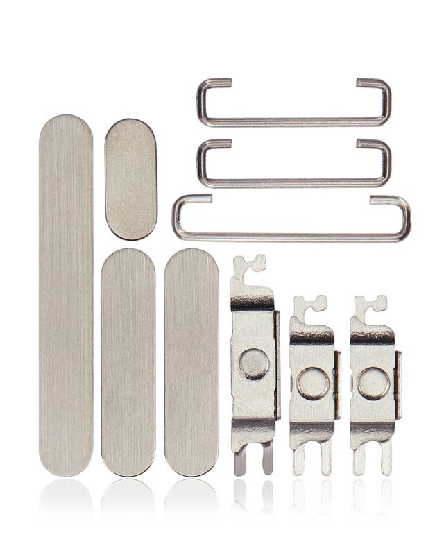 Hard Buttons (Accensione / Volume / switch) per iPhone 15 Pro / 15 Pro Max (Titanio naturale)