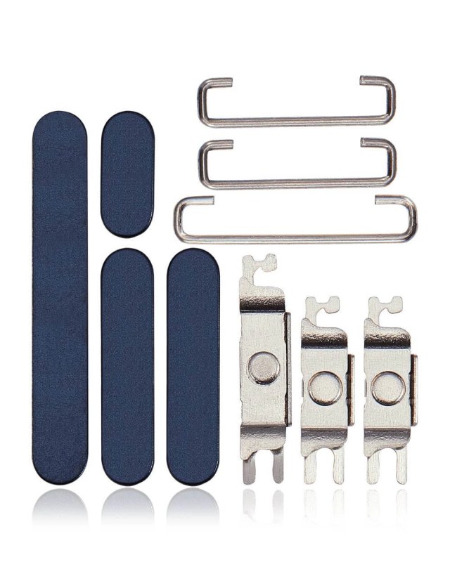 Hard Buttons (Accensione / Volume / switch) per iPhone 15 Pro / 15 Pro Max (Titanio blu)