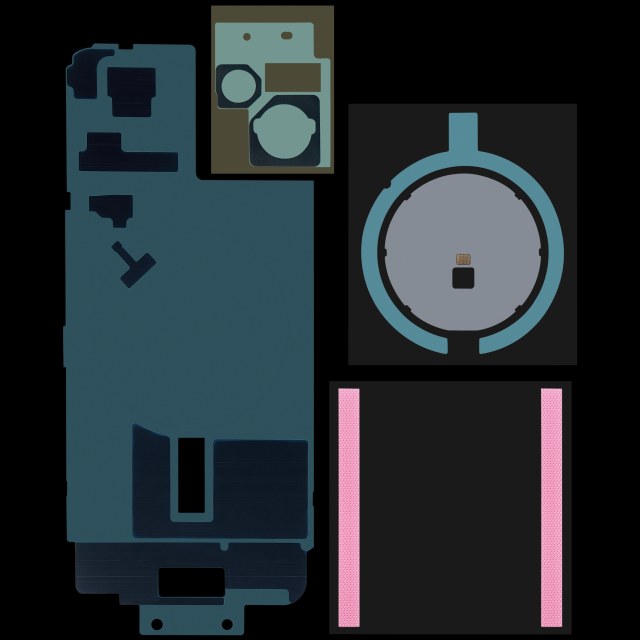 Cover posteriore schermatura termica per iPhone 15 Plus