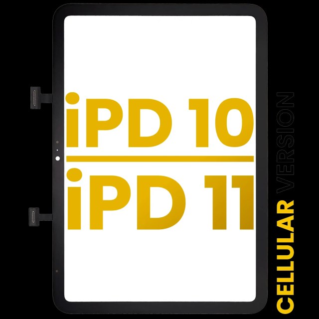 Touch screen per iPad 10 (2022) / iPad 11 (2025) (Premium) (WiFi / Cellular) (Nero)