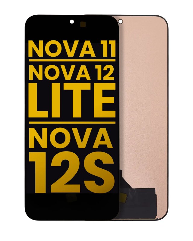 Display OLED completo senza Frame per Huawei Nova 11 / Nova 12lite / Nova12s (Refurbished) (tutti i colori)