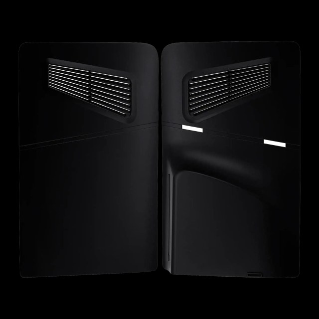 Console Shell per PlayStation 5 Slim (Nero) (2 set pezzi)