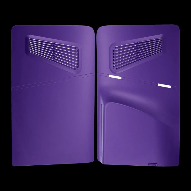 Console Shell per PlayStation 5 Slim (Viola) (2 set pezzi)