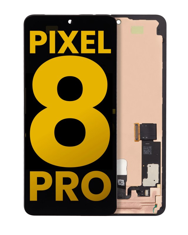 Display OLED completo con Frame (con Fingerprint Sensore) per Google Pixel 8 Pro (Refurbished) (tutti i colori)