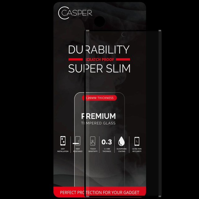 Casper Edge-glued Vetro temperato per Samsung Galaxy S22 Ultra (Case Friendly) (confezione retail)