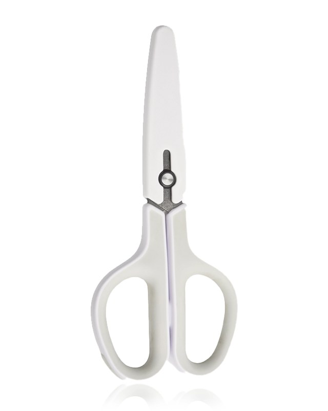 Teflon Scissor Non-Stick con Samurai Blades (Grigio) (Wrepair)