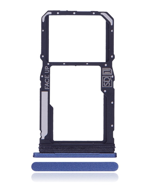 Carrellino SIM per Motorola Moto G Stylus (XT2317 / 2023) (Service Pack) (Blu)