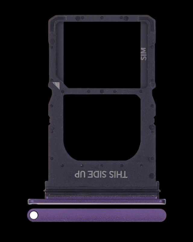 Carrellino SIM per Motorola Razr / Razr 40 (XT2323 / 2023) (Service Pack) (Grape Compote)