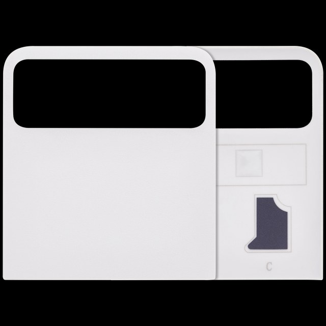 Top OLED vetro cover posteriore per Motorola Razr / Razr 40 (XT2323 / 2023) (Service Pack) (Tofu)
