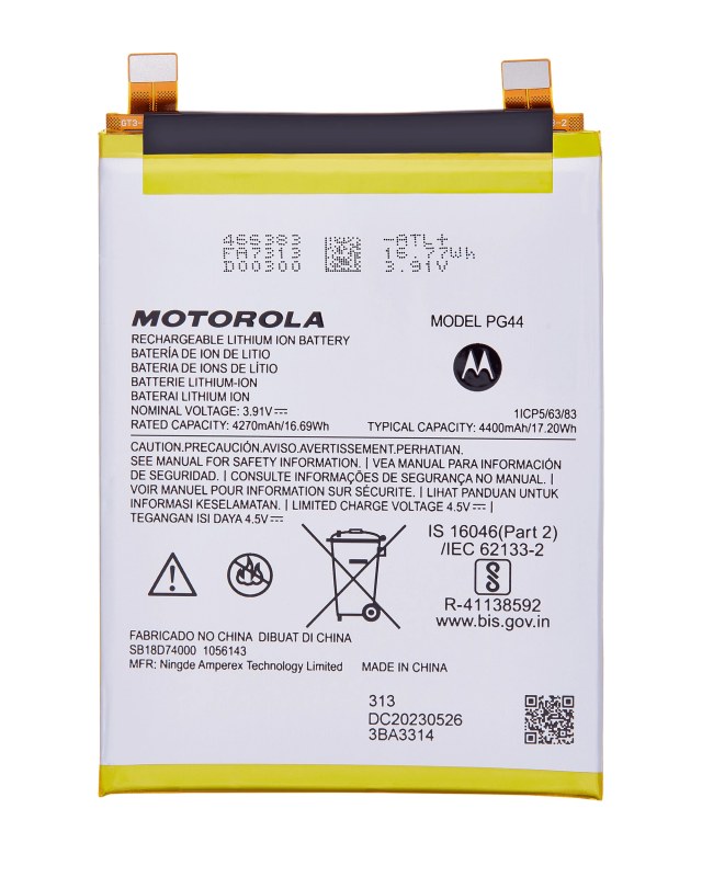 Batteria di ricambio per Motorola Moto Edge (XT2305 / 2023) (PG44) (Service Pack)