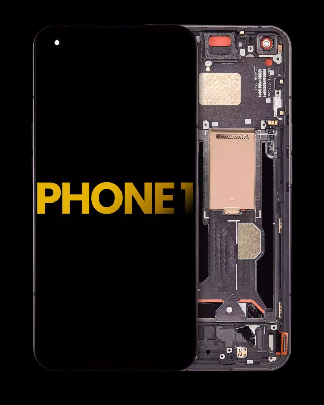 Display OLED completo con Frame per Nothing Phone 1 (Refurbished) (Nero)