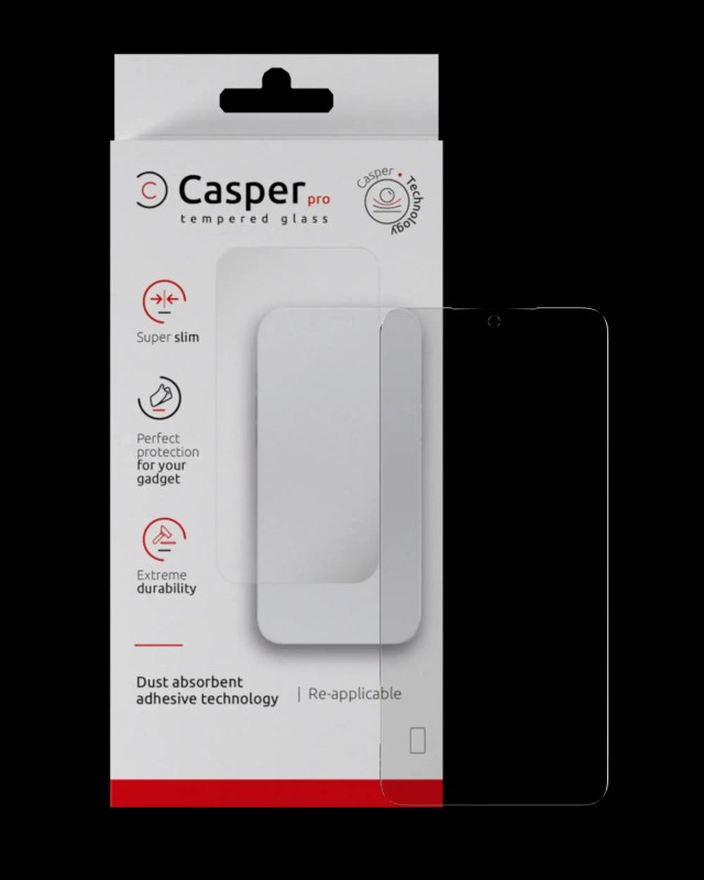 Casper Pro Vetro temperato per Samsung Galaxy A25 (A256 / 2023) (Case Friendly) (confezione retail)