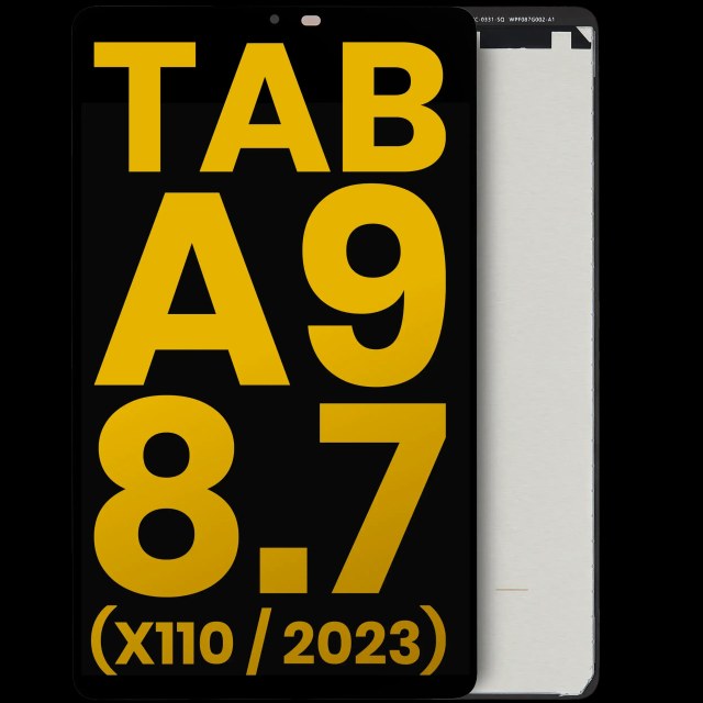 Display LCD completo senza Frame per Samsung Galaxy Tab A9 (X110/X115/X117) (2023) (LTE) (Refurbished) (Nero)