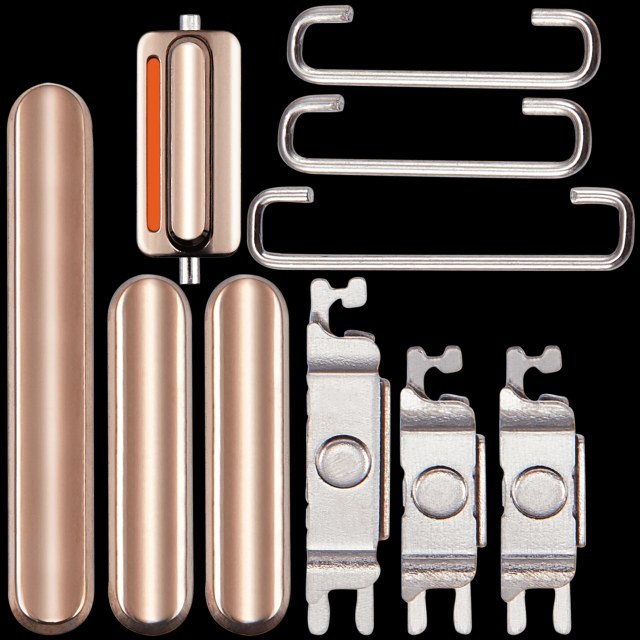 Hard Buttons (Accensione / Volume / switch) per iPhone X (Oro)