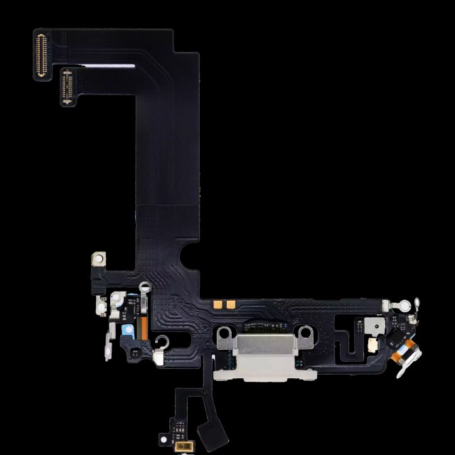 Flat connettore di ricarica per iPhone 12 Mini (Used Service Pack Pull) (Bianco)