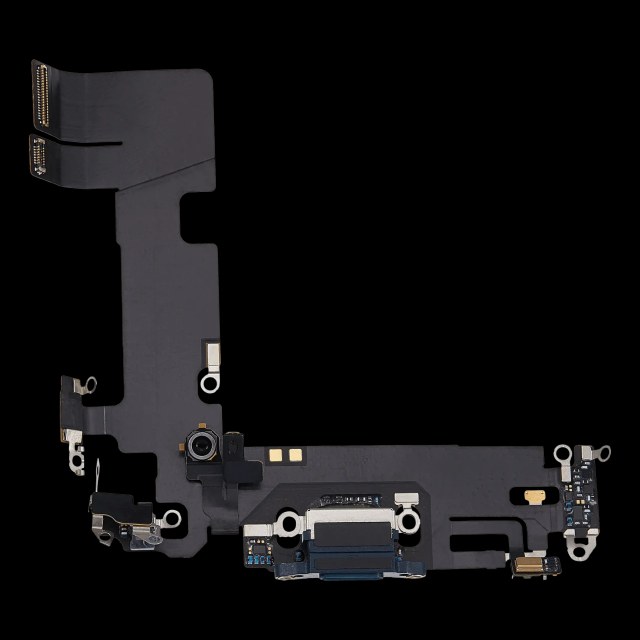 Flat connettore di ricarica per iPhone 13 (Used Service Pack Pull) (Mezzanotte)