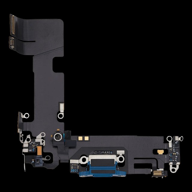 Flat connettore di ricarica per iPhone 13 (Used Service Pack Pull) (Blu)