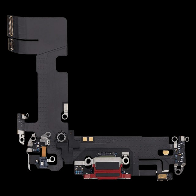 Flat connettore di ricarica per iPhone 13 (Used Service Pack Pull) (Rosso)