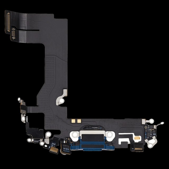 Flat connettore di ricarica per iPhone 13 Mini (Used Service Pack Pull) (Blu)