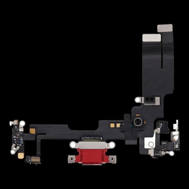 Flat connettore di ricarica per iPhone 14 (Used Service Pack Pull) (Rosso)