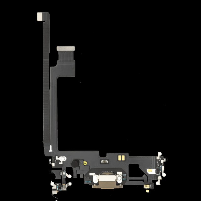 Flat connettore di ricarica per iPhone 12 Pro Max (Used Service Pack Pull) (Oro)