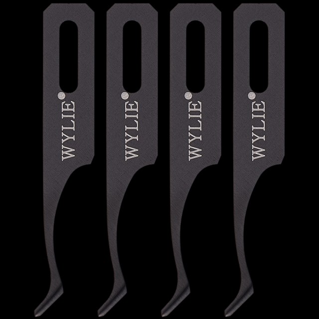 Scalpel blade - Underfill Nero Glue (Wylie WL-365E Model-D) (4 set pezzi)