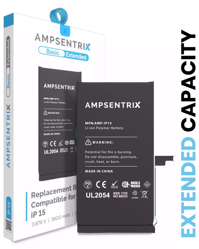 Batteria di ricambio per iPhone 15