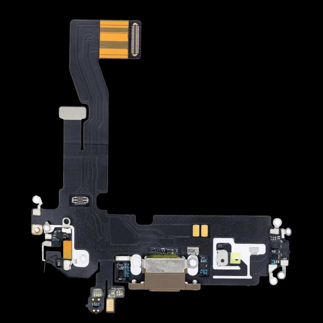 Flat connettore di ricarica per iPhone 12 Pro (Used Service Pack Pull) (Oro)