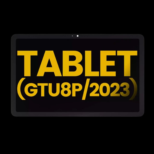 Display LCD completo senza Frame per Google Pixel Tablet (GTU8P / 2023) (Refurbished) (Nero)