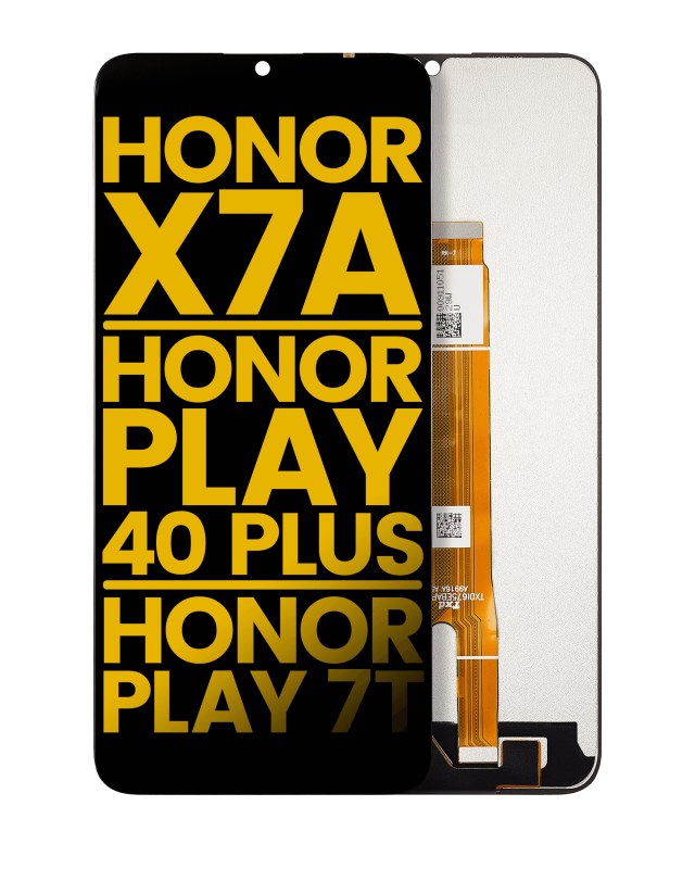 Display LCD completo senza Frame per Honor X7A / Honor Play 40 Plus / Honor Play 7T (Refurbished) (tutti i colori)
